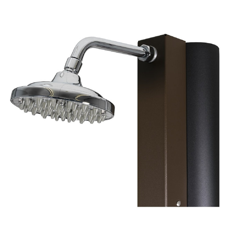 Dakota Fields Solar Pool Shower Stainless Steel 30L Wayfair.co.uk